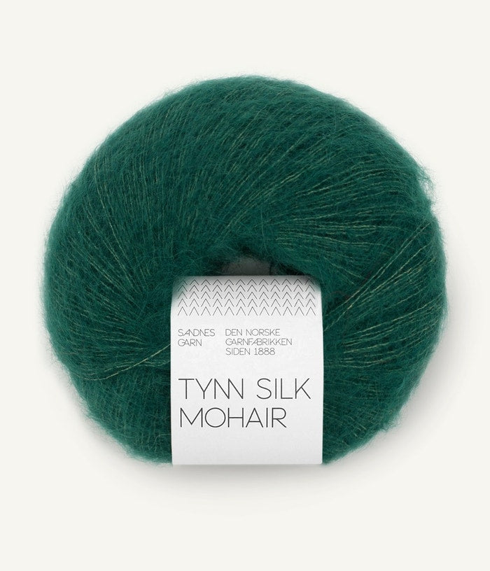 TYNN SILK MOHAIR von SANDNES – 7772 rain forest