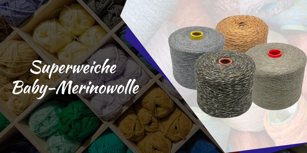 Baby Merinowolle: Strick- und Häkelgarn