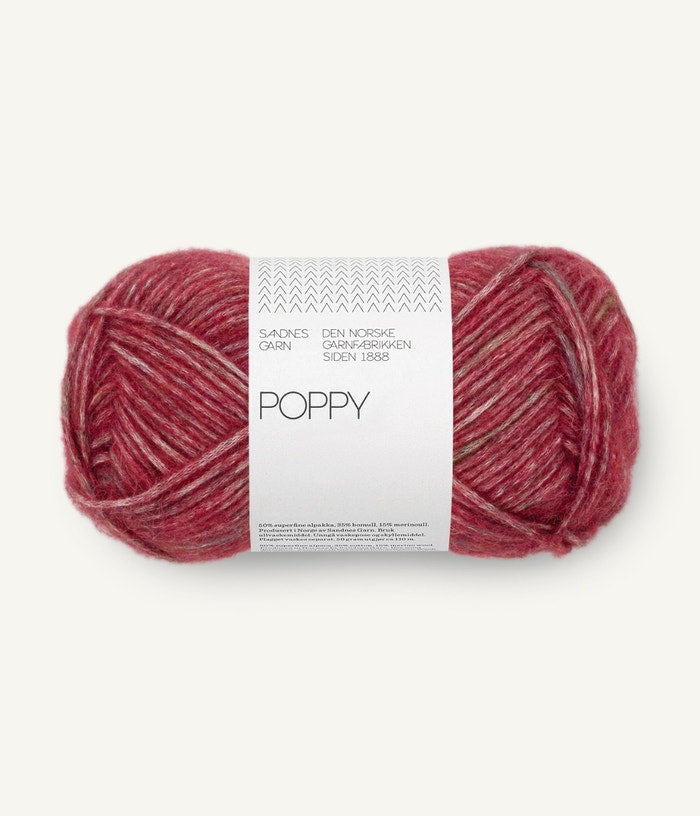 Sandnes Garn Poppy – 4510 Cranberry Crush