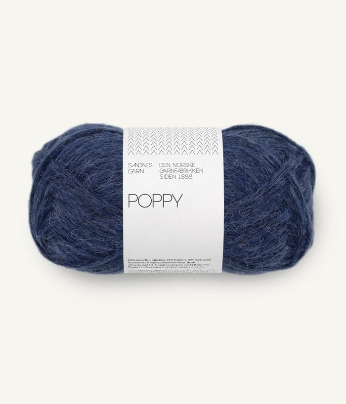 Sandnes Garn Poppy – 5575 Navy