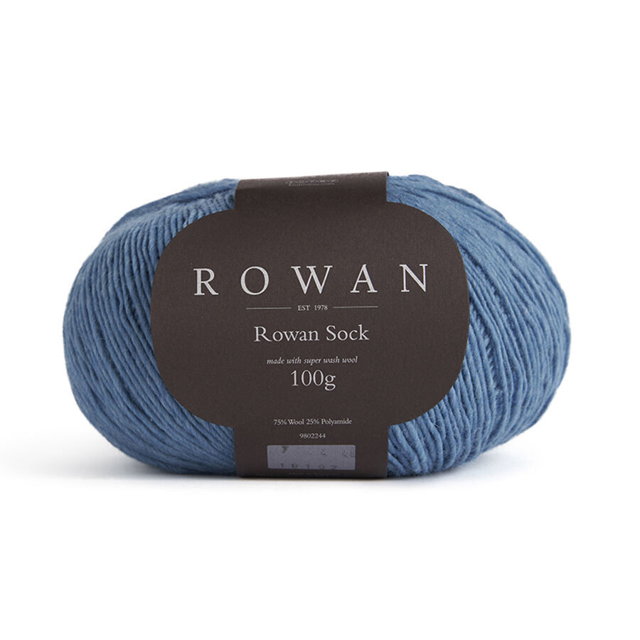 Rowan Sock – 7 sapphire