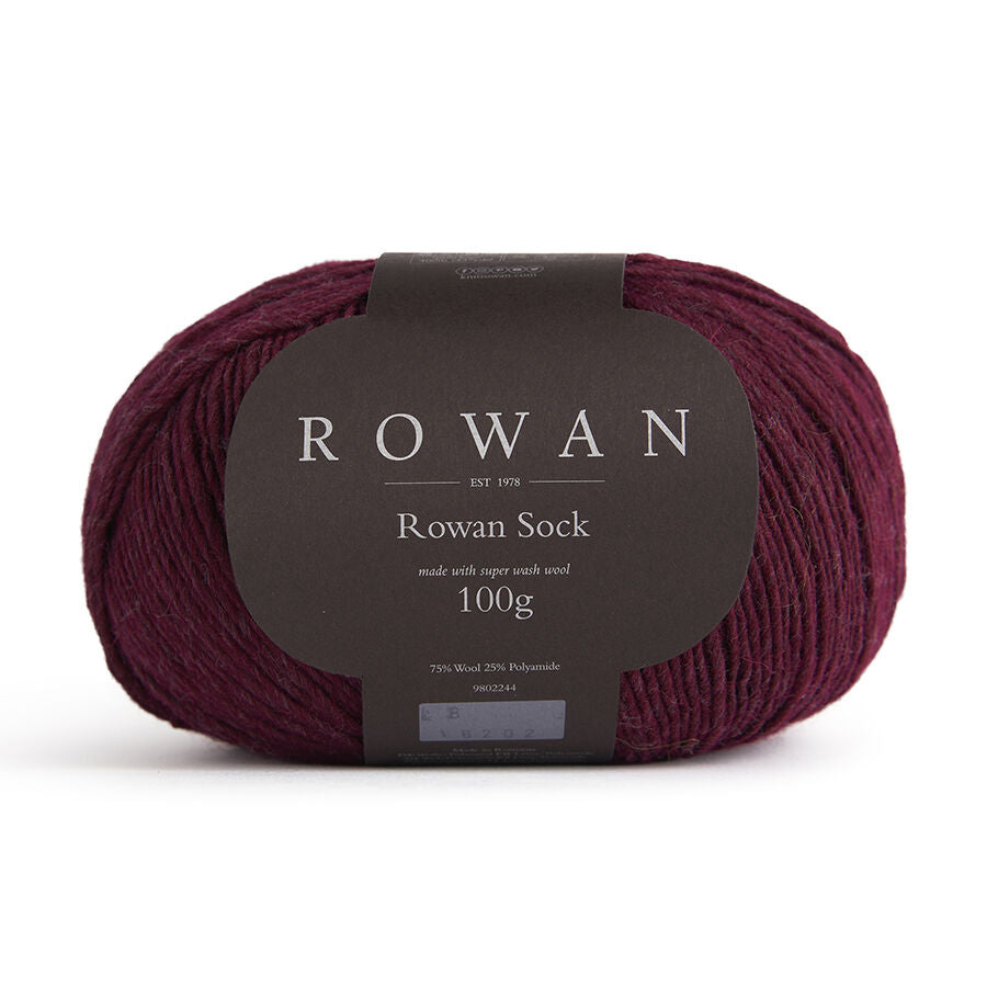Rowan Sock – 8 ruby