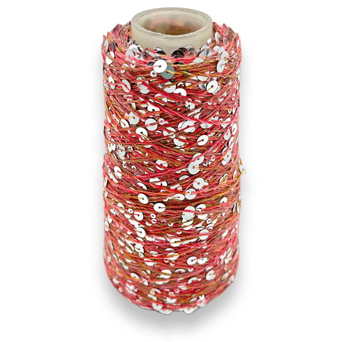 VICIYOO 500 G Glitzer-Fancy-Garn, Pailletten, Handhäkelgarn