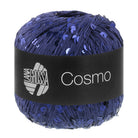 COSMO von LANA GROSSA – Farbe 28 Tintenblau, 100-g-Knäuel mit Pailletten