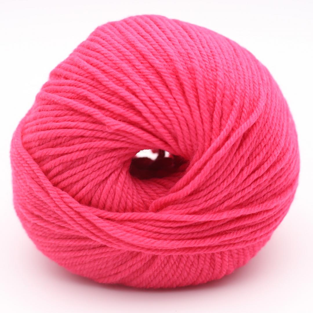 THE MERRY MERINO 110 von KREMKE – 11 hot pink – 50 g