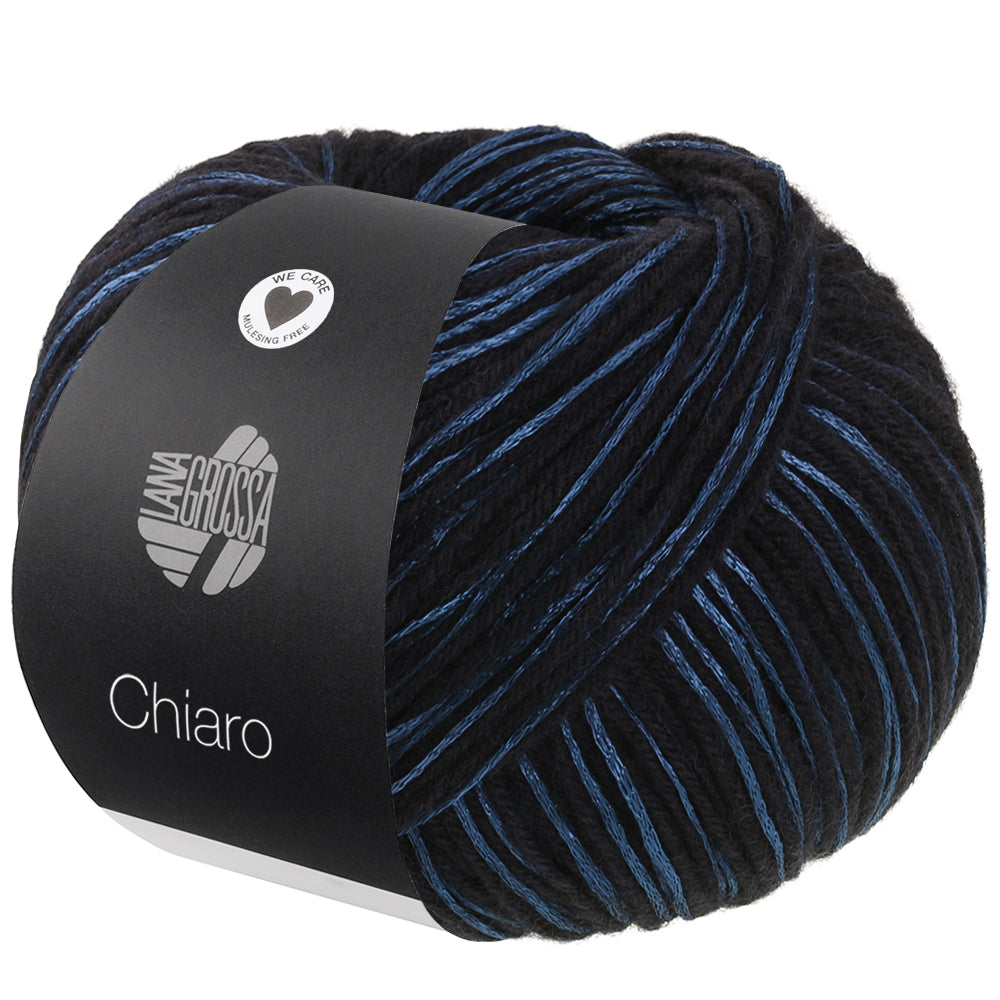 LANA GROSSA CHIARO Farbe 08 Nachtblau