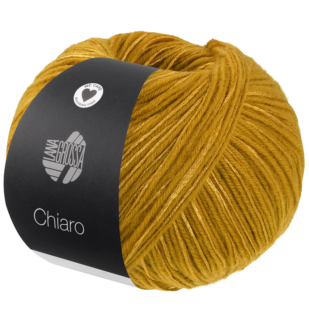 LANA GROSSA CHIARO Farbe 14 Ockergelb