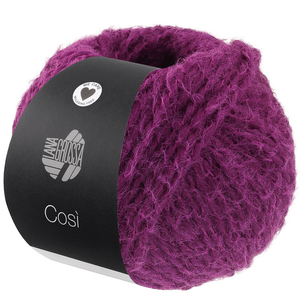 LANA GROSSA COSÌ Farbe 12 Dunkelfuchsia