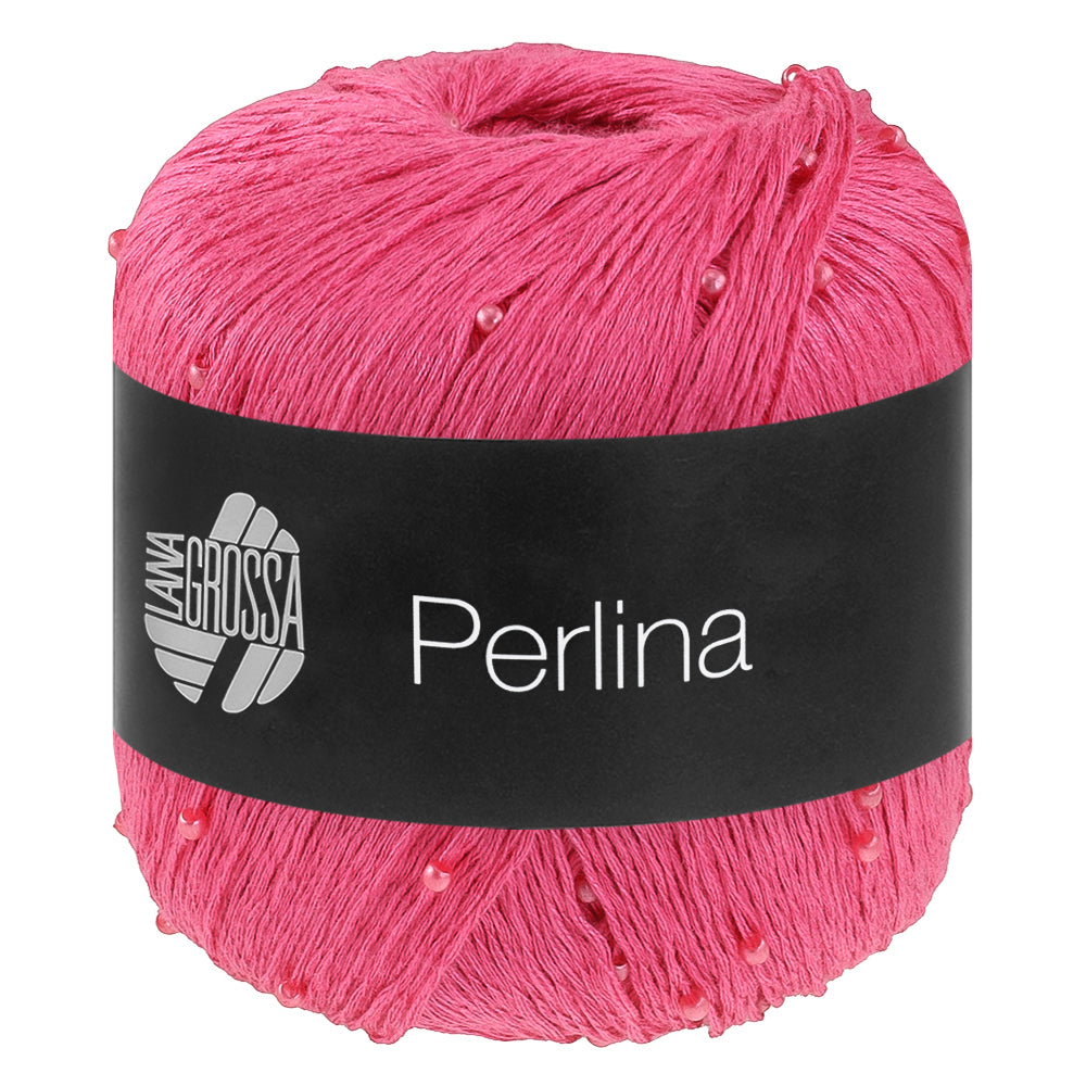 PERLINA von LANA GROSSA – 11-Pink, Perlengarn 50 g