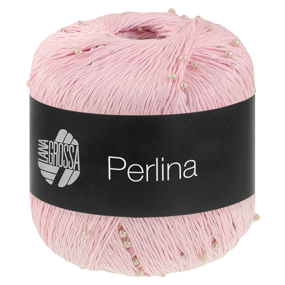 PERLINA von LANA GROSSA – 12-Rosé, Perlengarn 50 g
