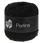 PERLINA von LANA GROSSA – 14-Schwarz, Perlengarn 50 g