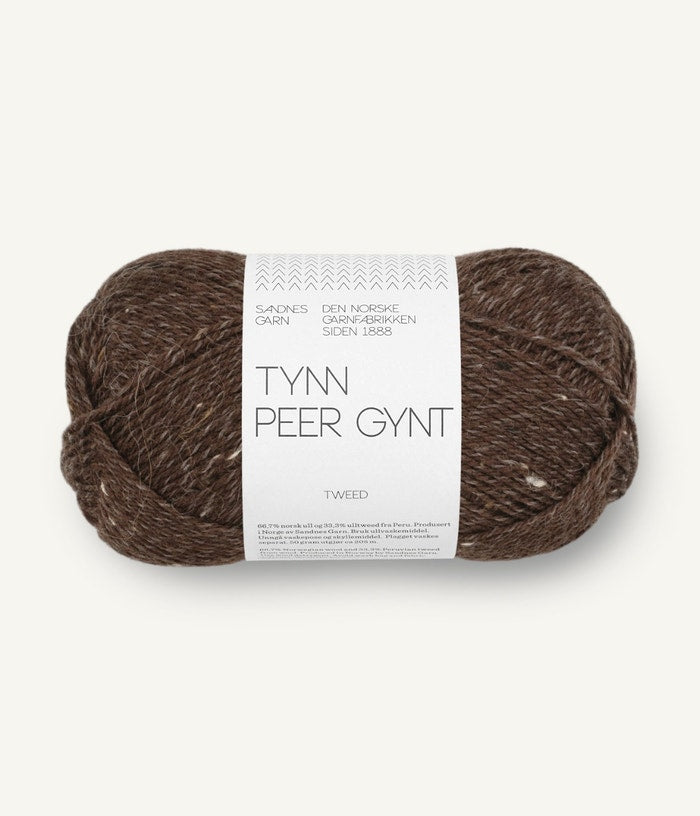 TYNN PEER GYNT von SANDNES. – 3085 dark brown tweed