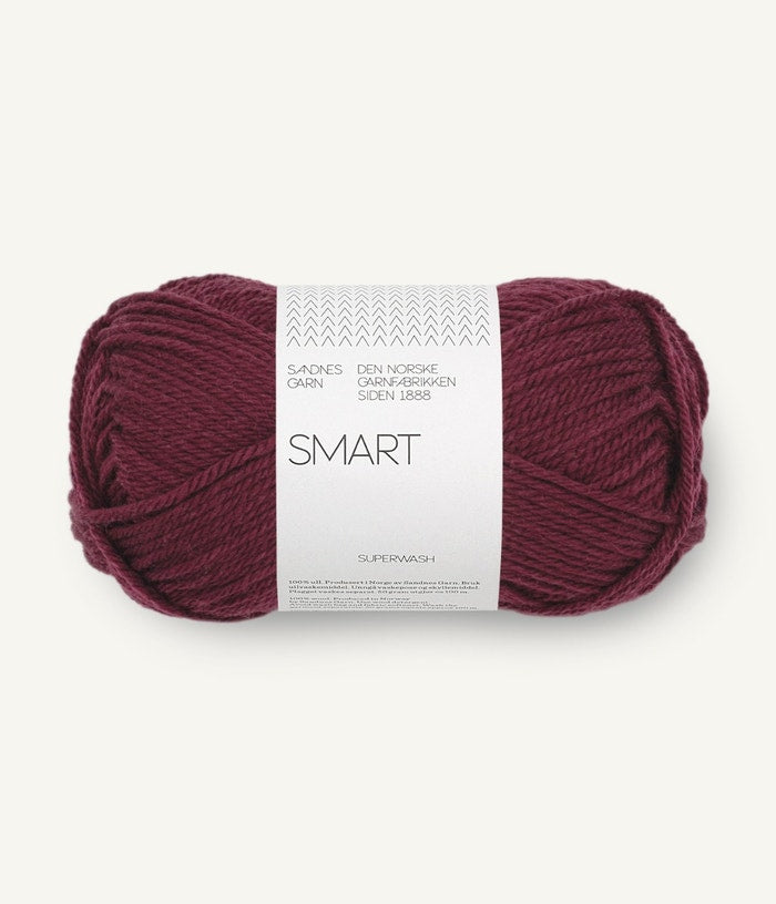 SMART von SANDNES – 4372 deep burgundy