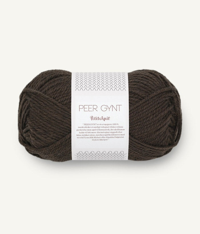 Peer Gynt PetiteKnit von SANDES – 2381 coffee melange