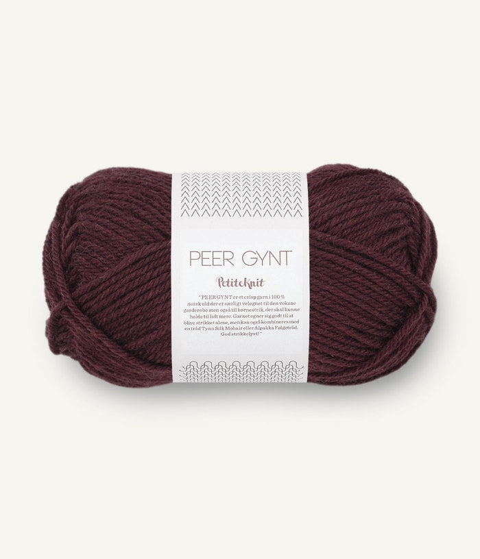 Peer Gynt PetiteKnit von SANDES – 4682 velvet fig