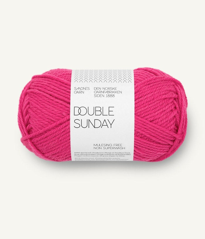 DOUBLE SUNDAY von SANDNES – 4518 hot pink