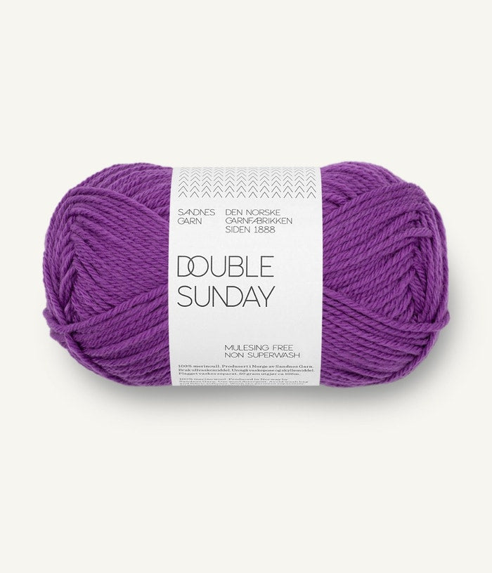 DOUBLE SUNDAY von SANDNES – 5045 plum