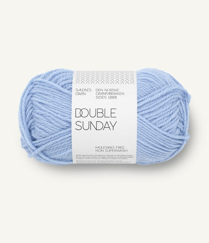 DOUBLE SUNDAY von SANDNES – 5812 brunnera blue