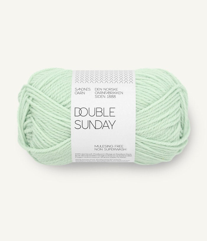 DOUBLE SUNDAY von SANDNES – 7911 mint green