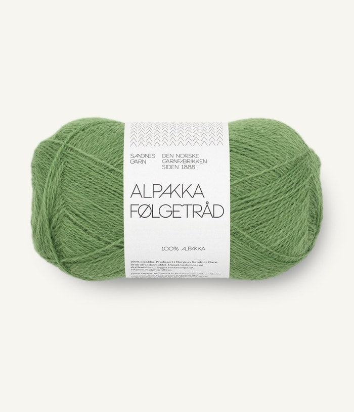 ALPAKKA FØLGETRÅD von SANDNES – 8753 vineyard green