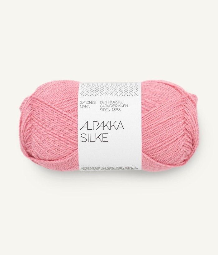 ALPAKKA SILKE von SANDNES – 4304 pink icing