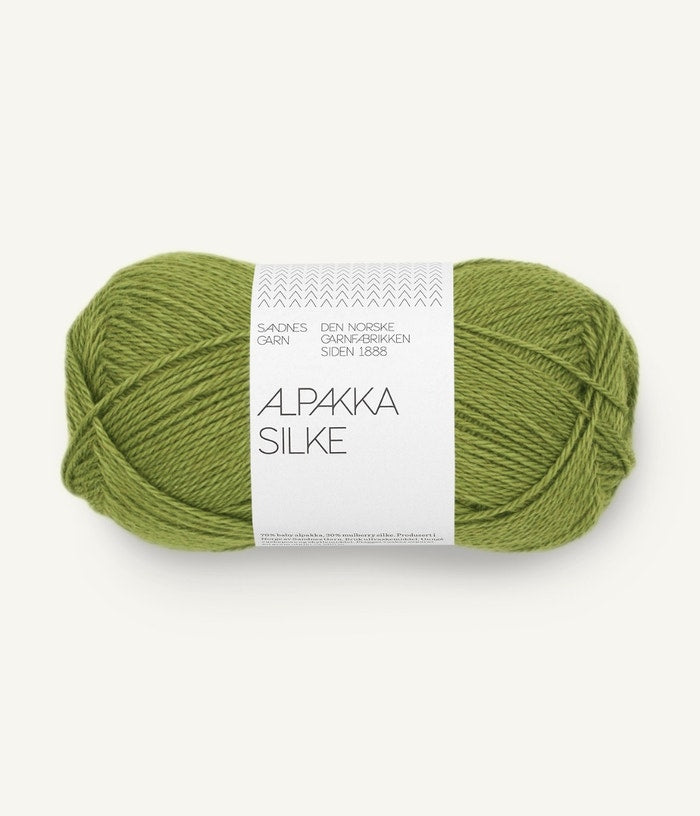 ALPAKKA SILKE von SANDNES – 9564 matcha