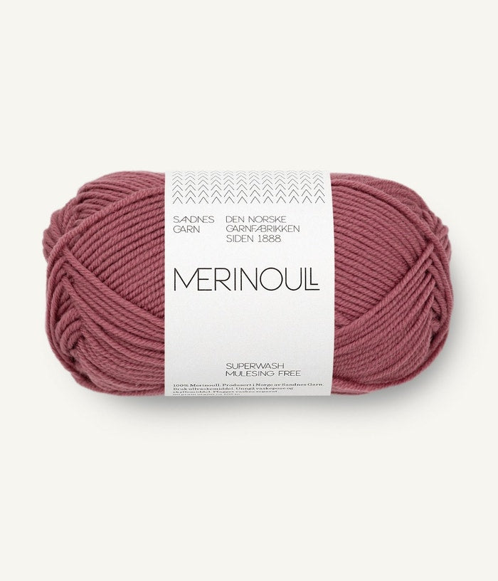 MERINOULL von SANDNES – 4344 dry rose