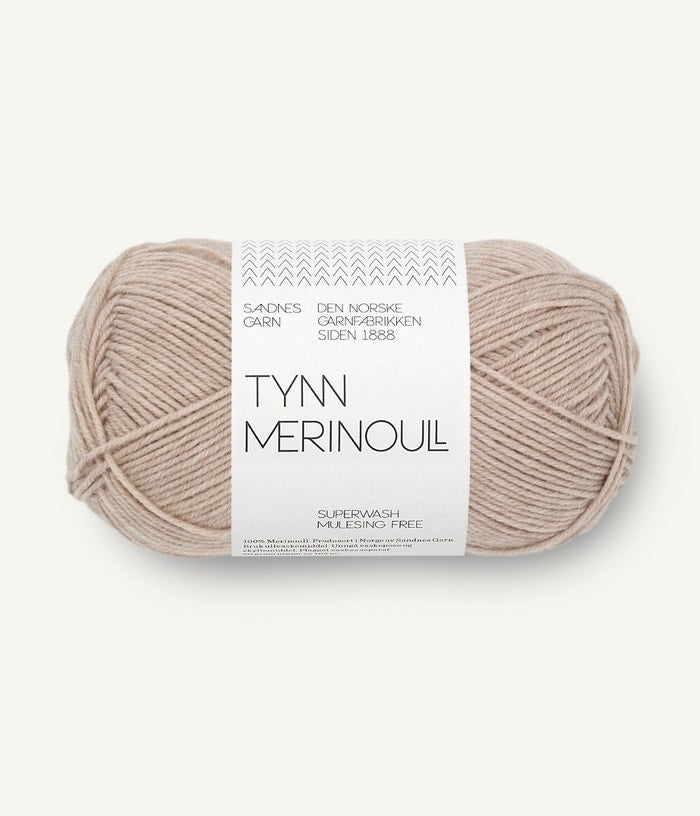 TYNN MERINOULL von SANDNES – 2650 beige melange
