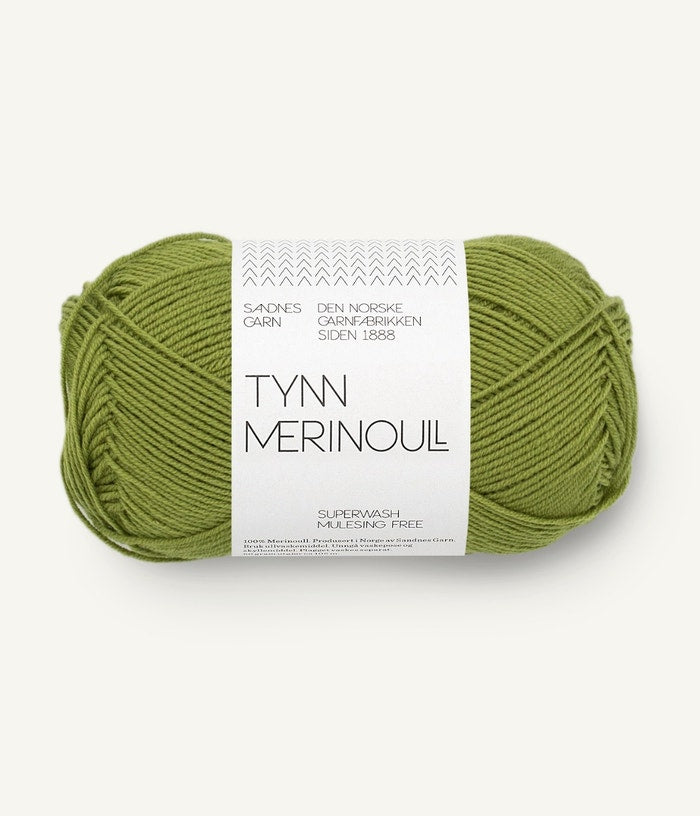TYNN MERINOULL von SANDNES – 9564 matcha