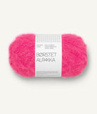 BØRSTET ALPAKKA von SANDNES – 4518 hot pink