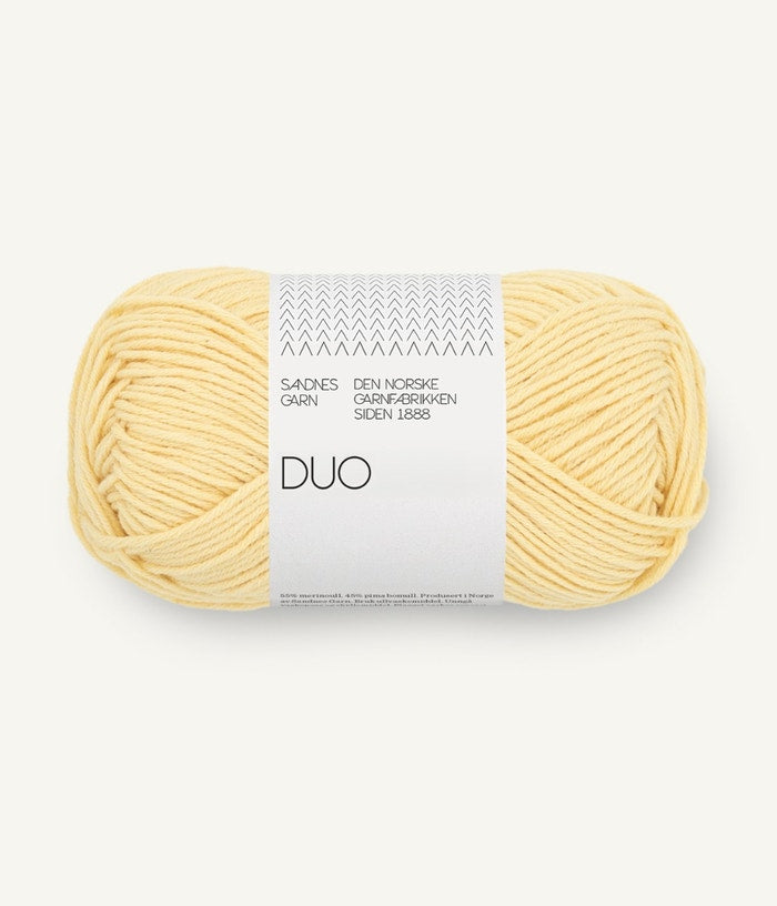 DUO von SANDNES – 2112 light yellow