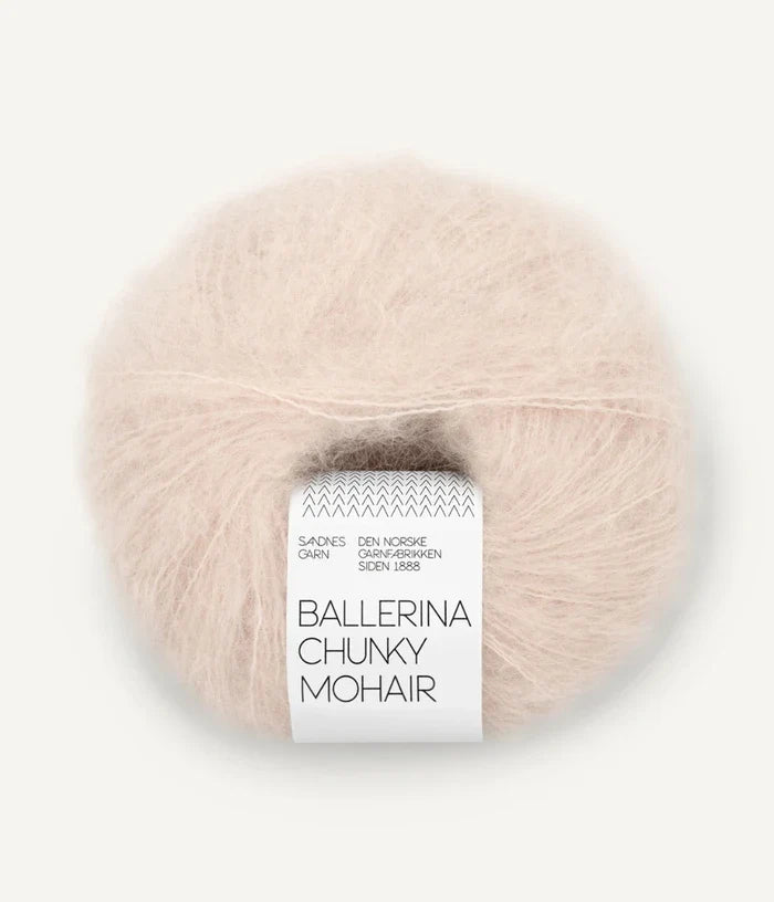 SANDNES BALLERINA CHUNKY MOHAIR 2321 marzipan
