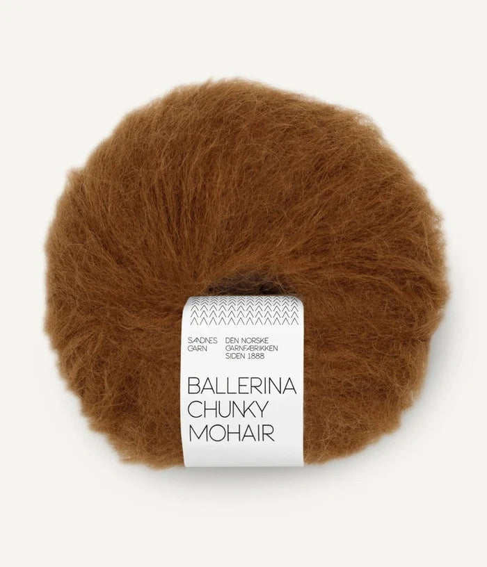 SANDNES BALLERINA CHUNKY MOHAIR 2573 monks robe