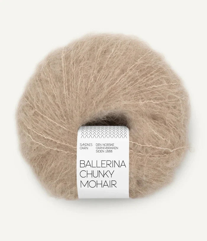 SANDNES BALLERINA CHUNKY MOHAIR 2650 beige melange