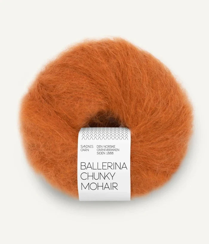 SANDNES BALLERINA CHUNKY MOHAIR 2745 cognac