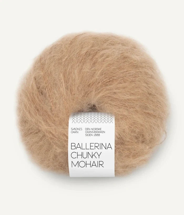 SANDNES BALLERINA CHUNKY MOHAIR 3031 camel
