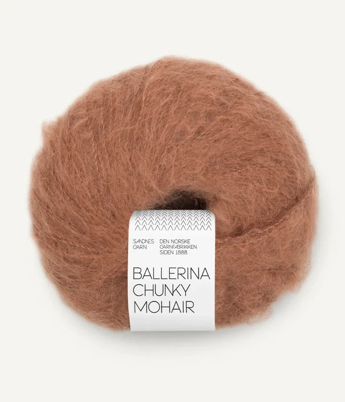 SANDNES BALLERINA CHUNKY MOHAIR 3342 mocha mousse