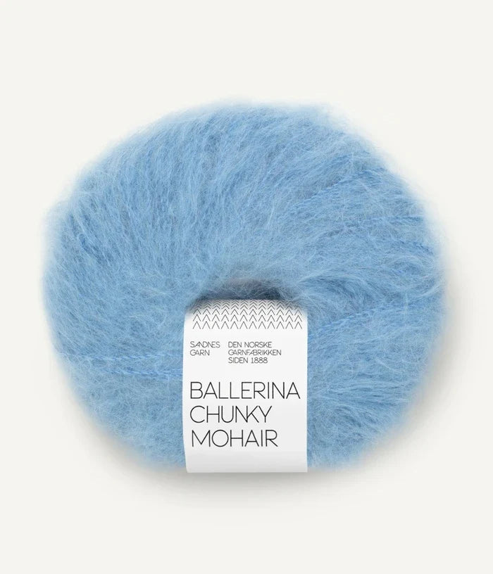 SANDNES BALLERINA CHUNKY MOHAIR 5824 provance blue