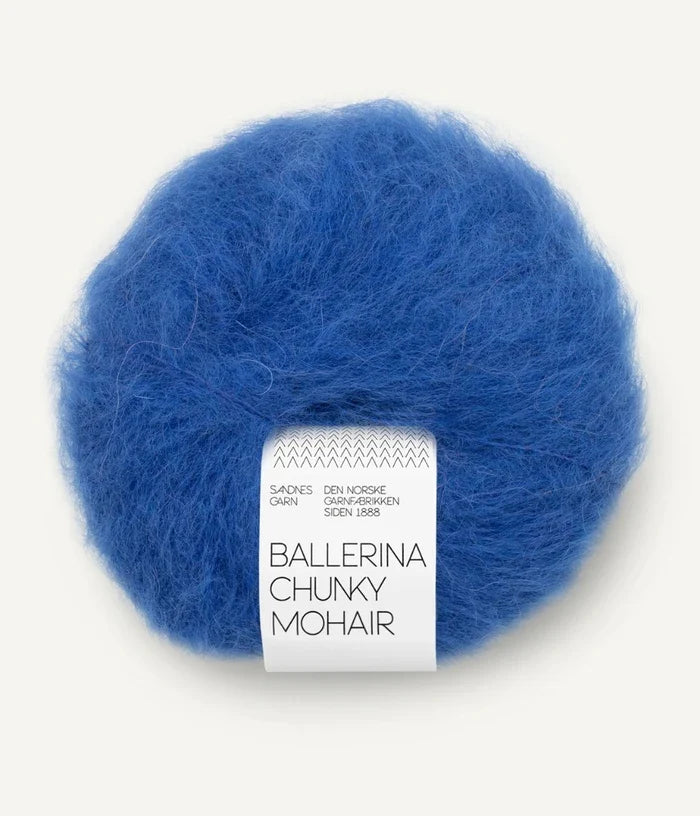 SANDNES BALLERINA CHUNKY MOHAIR 5845 dazzling blue