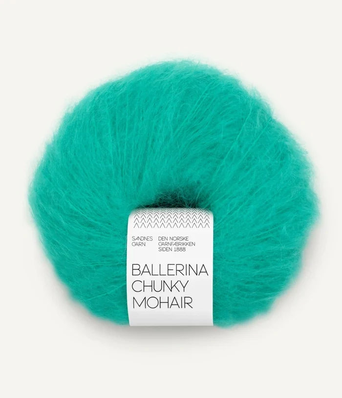 SANDNES BALLERINA CHUNKY MOHAIR 7526 spectra green
