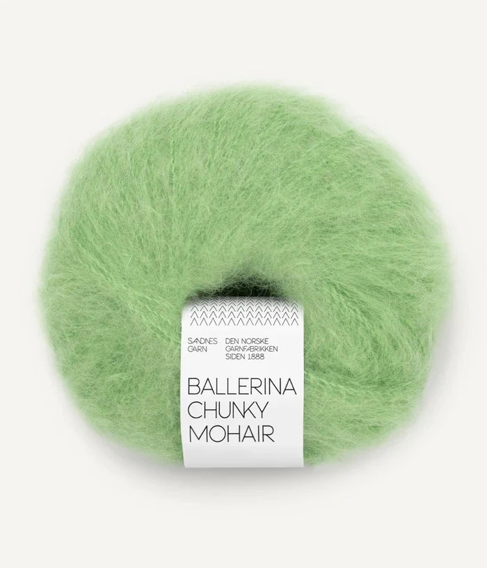 SANDNES BALLERINA CHUNKY MOHAIR 8733 spring green