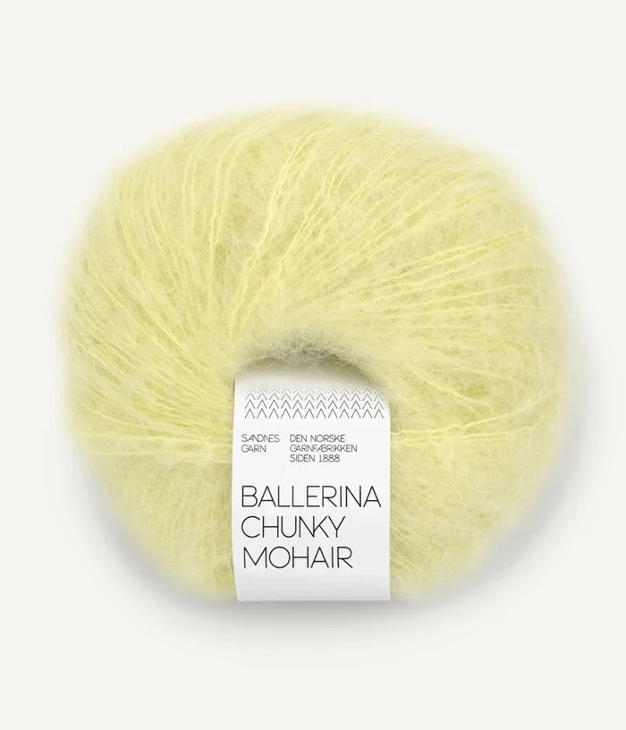 SANDNES BALLERINA CHUNKY MOHAIR 9523 lime punch