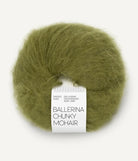 SANDNES BALLERINA CHUNKY MOHAIR 9563 moss green