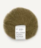SANDNES BALLERINA CHUNKY MOHAIR 9873 dark olive