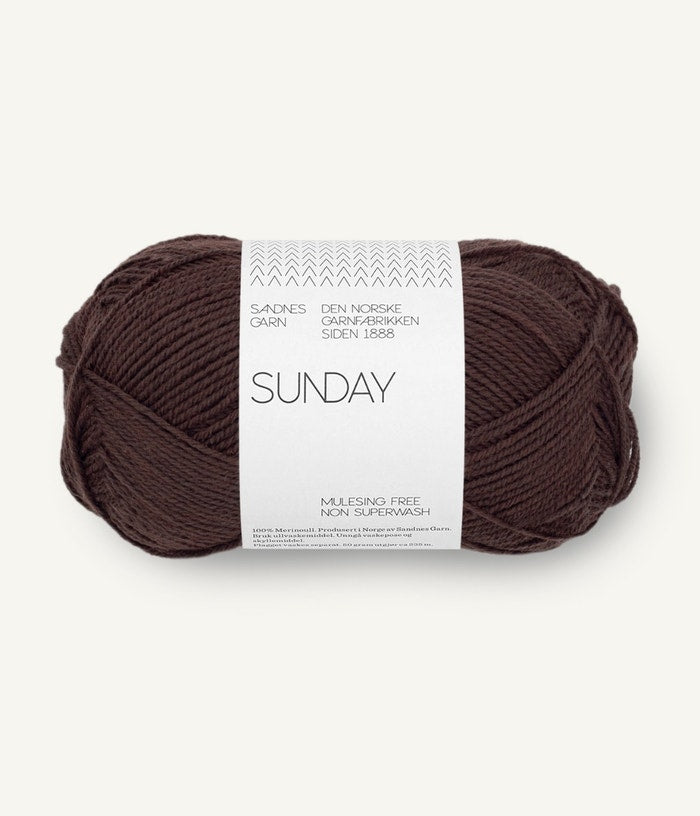 SUNDAY von SANDNES – 3591 chocolate plum