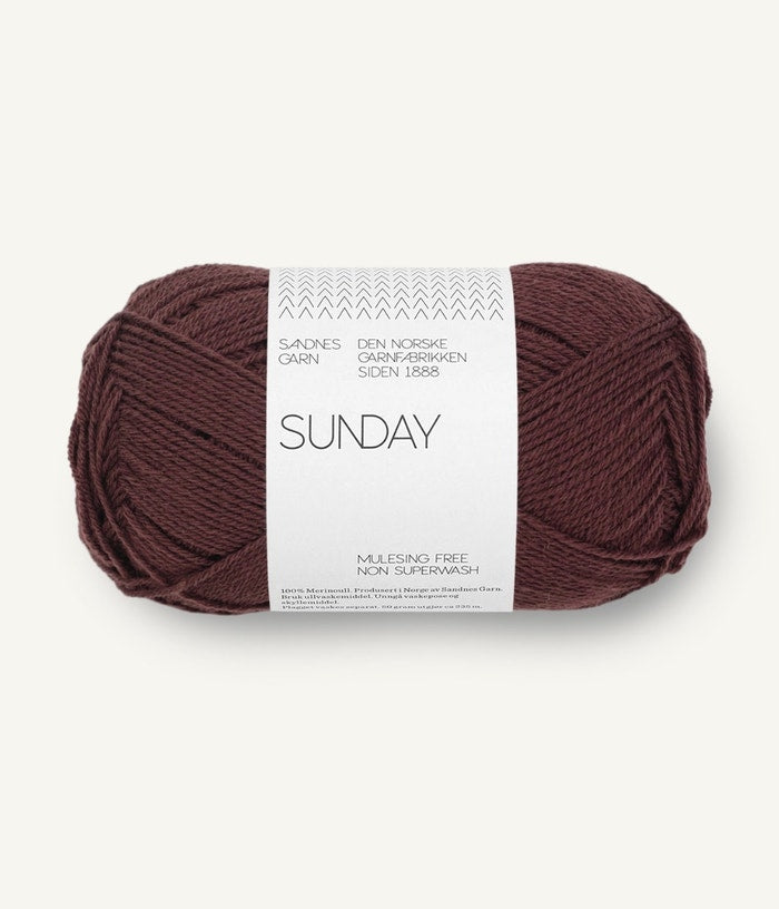 SUNDAY von SANDNES – 4381 dark fudge