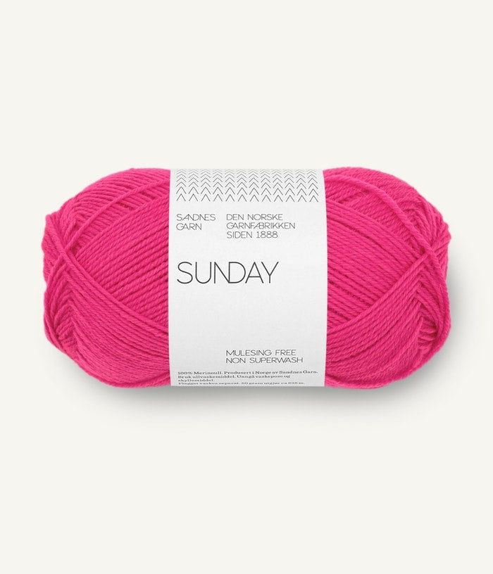 SUNDAY von SANDNES – 4518 hot pink