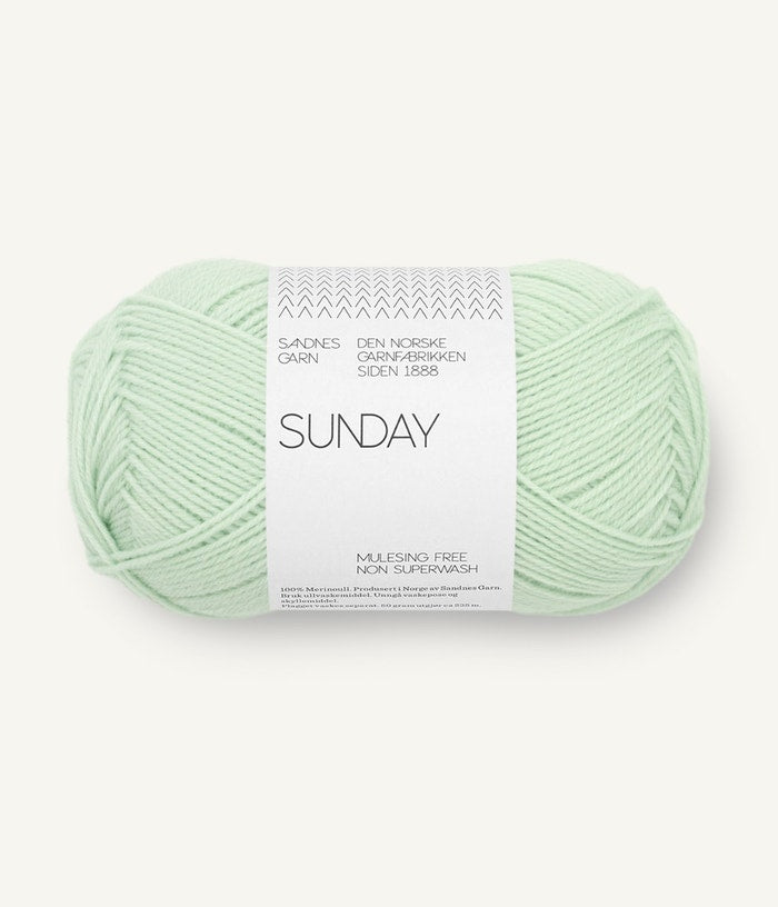 SUNDAY von SANDNES – 7911 mint green