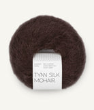 TYNN SILK MOHAIR von SANDNES – 3591 chocolate plum
