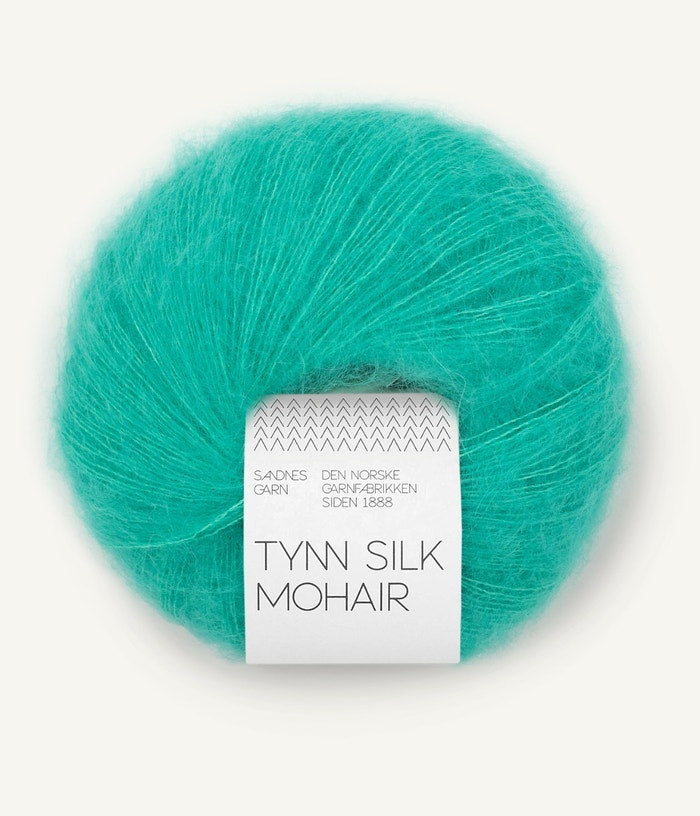 TYNN SILK MOHAIR von SANDNES – 7526 spectra green